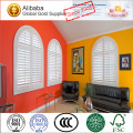 Fashion Style with Exceptional Quality of Customized Sliding L Frame Storm Plantation Shutters